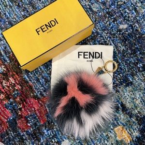 Authentic Fendi Pom-Pom Charm